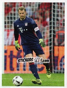 Sticker Manuel Neuer - FC Bayern München 2016-2017 n. 28 - Panini