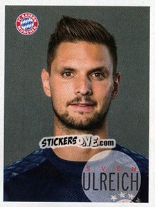 Sticker Sven Ulreich - FC Bayern München 2016-2017 n. 33 - Panini