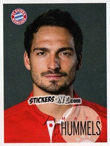 Sticker Mats Hummels - FC Bayern München 2016-2017 n. 35 - Panini