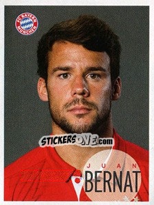 Sticker Juan Bernat - FC Bayern München 2016-2017 n. 54 - Panini