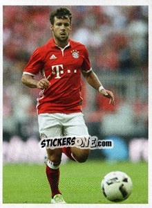 Cromo Juan Bernat - FC Bayern München 2016-2017 - Panini