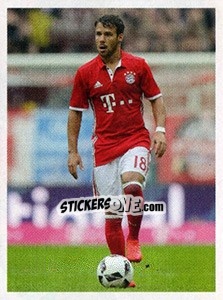 Sticker Juan Bernat - FC Bayern München 2016-2017 - Panini