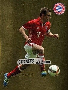 Sticker Philipp Lahm - FC Bayern München 2016-2017 n. 60 - Panini