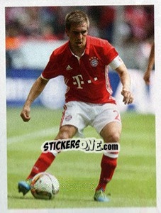 Sticker Philipp Lahm - FC Bayern München 2016-2017 n. 61 - Panini