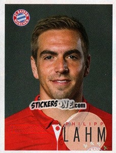 Sticker Philipp Lahm - FC Bayern München 2016-2017 n. 62 - Panini