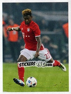 Sticker David Alaba - FC Bayern München 2016-2017 n. 66 - Panini