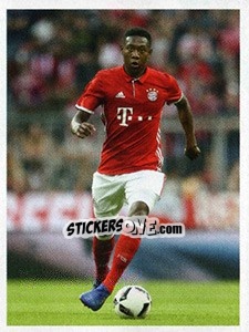 Sticker David Alaba - FC Bayern München 2016-2017 n. 68 - Panini