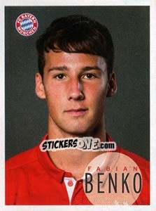 Sticker Fabian Benko - FC Bayern München 2016-2017 - Panini