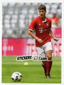 Sticker Fabian Benko - FC Bayern München 2016-2017 n. 76 - Panini