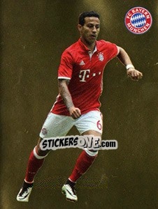 Cromo Thiago Alcántara - FC Bayern München 2016-2017 - Panini