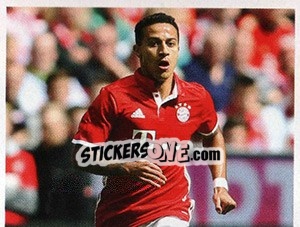 Sticker Thiago Alcántara - FC Bayern München 2016-2017 n. 81 - Panini