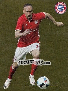 Sticker Franck Ribéry - FC Bayern München 2016-2017 - Panini