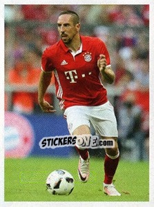 Sticker Franck Ribéry - FC Bayern München 2016-2017 - Panini