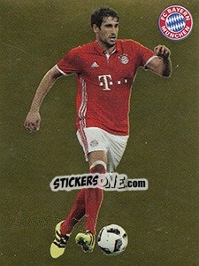 Sticker Javi Martínez - FC Bayern München 2016-2017 n. 89 - Panini