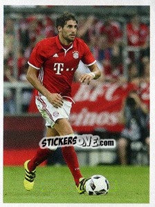 Sticker Javi Martínez - FC Bayern München 2016-2017 n. 91 - Panini