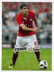 Sticker Javi Martínez - FC Bayern München 2016-2017 n. 92 - Panini
