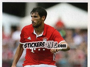 Sticker Javi Martínez - FC Bayern München 2016-2017 n. 93 - Panini