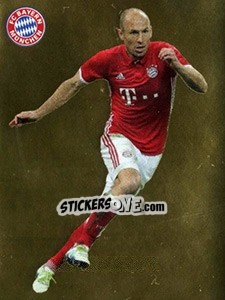 Sticker Arjen Robben - FC Bayern München 2016-2017 - Panini