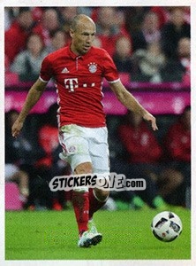 Sticker Arjen Robben - FC Bayern München 2016-2017 n. 98 - Panini
