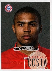 Sticker Douglas Costa - FC Bayern München 2016-2017 n. 102 - Panini
