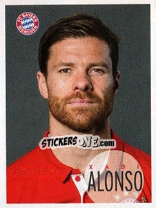 Sticker Xabi Alonso - FC Bayern München 2016-2017 n. 107 - Panini
