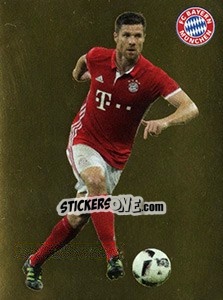 Sticker Xabi Alonso - FC Bayern München 2016-2017 - Panini