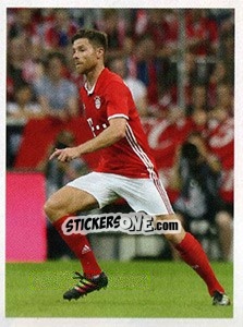 Sticker Xabi Alonso - FC Bayern München 2016-2017 - Panini