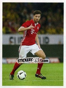 Sticker Xabi Alonso - FC Bayern München 2016-2017 - Panini