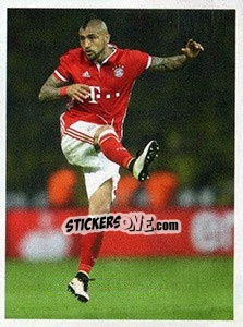 Sticker Arturo Vidal - FC Bayern München 2016-2017 - Panini
