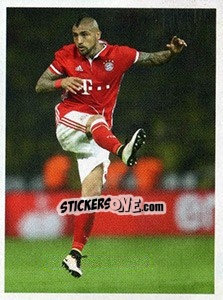 Sticker Arturo Vidal - FC Bayern München 2016-2017 n. 114 - Panini