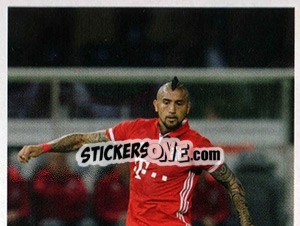 Sticker Arturo Vidal - FC Bayern München 2016-2017 n. 117 - Panini