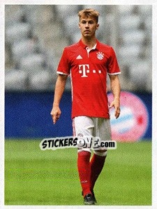 Sticker Niklas Dorsch - FC Bayern München 2016-2017 n. 133 - Panini