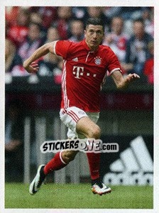 Sticker Robert Lewandowski - FC Bayern München 2016-2017 - Panini