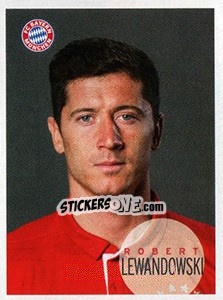 Sticker Robert Lewandowski - FC Bayern München 2016-2017 n. 140 - Panini