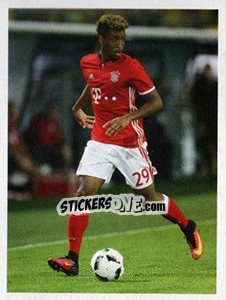 Sticker Kingsley Coman - FC Bayern München 2016-2017 - Panini