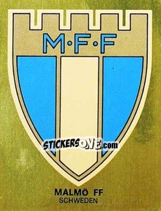 Sticker Malmö FF Schweden - German Football Bundesliga 1979-1980 - Panini