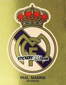 Sticker Real Madrid Spanien - German Football Bundesliga 1979-1980 - Panini