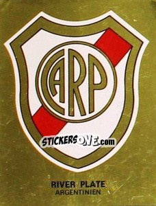 Sticker River Plate Argentinien - German Football Bundesliga 1979-1980 n. W31 - Panini