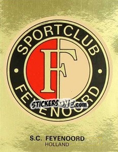 Sticker S.C. Feyenoord Holland