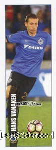 Cromo Hans Vanaken - Belgian Pro League 2016-2017 - Panini