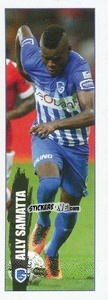 Sticker Ally Samatta Mbwana - Belgian Pro League 2016-2017 - Panini