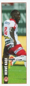 Cromo Hervé Kage - Belgian Pro League 2016-2017 - Panini