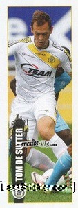 Cromo Tom De Sutter - Belgian Pro League 2016-2017 - Panini