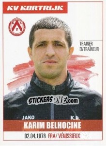 Figurina Karim Belhocine - Belgian Pro League 2016-2017 - Panini