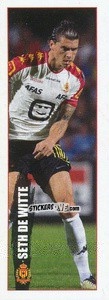 Cromo Seth De Witte - Belgian Pro League 2016-2017 - Panini