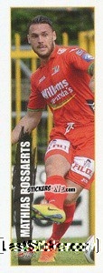 Sticker Mathias Bossaerts - Belgian Pro League 2016-2017 n. 242 - Panini