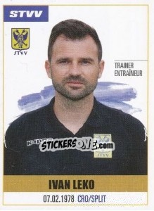 Cromo Ivan Leko - Belgian Pro League 2016-2017 - Panini