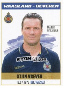 Sticker Stijn Vreven - Belgian Pro League 2016-2017 - Panini