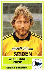 Sticker Wolfganf Kneib - German Football Bundesliga 1984-1985 n. 5 - Panini