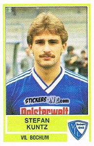 Cromo Stefan Kuntz - German Football Bundesliga 1984-1985 - Panini